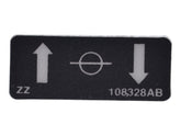 108328 Up/Down Pict Label | Skyjack